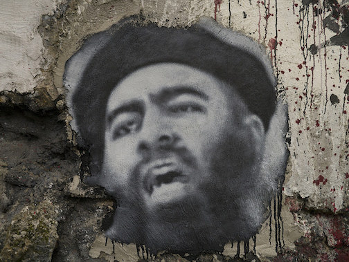 Graffiti Tag of al-Baghdadi. Flickr - Creative Commons