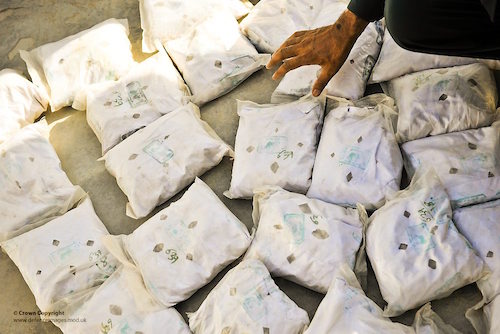 Heroin seized at customs